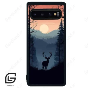 قاب گوشی سامسونگ اس 10 (Galaxy S10 ) طرح گوزن کد 2406