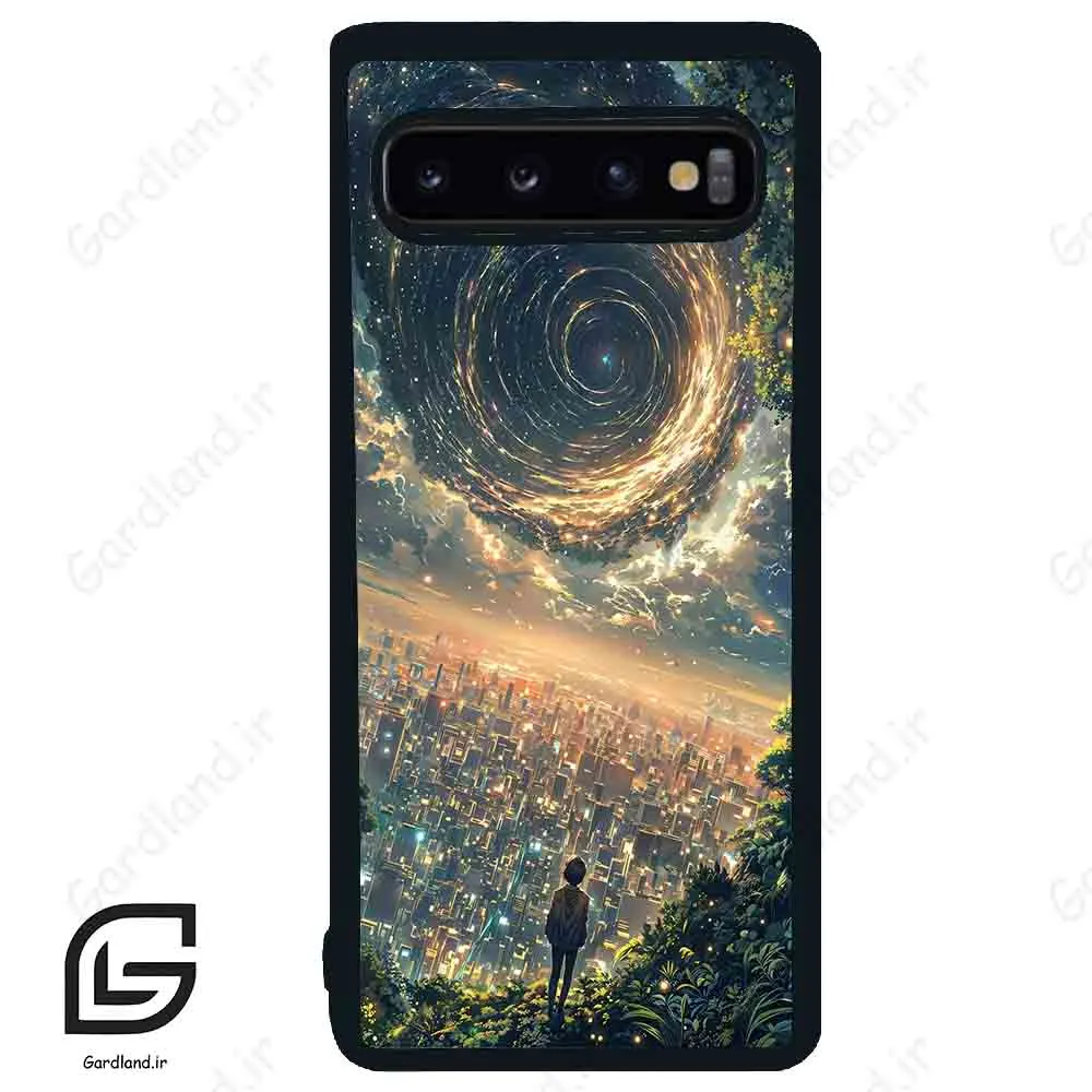 قاب گوشی سامسونگ اس 10 (Galaxy S10 ) طرح اسمان کد 2408
