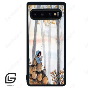 قاب گوشی سامسونگ اس 10 (Galaxy S10 ) طرح دخترانه کد 2420