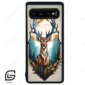 قاب گوشی سامسونگ اس 10 (Galaxy S10 ) طرح گوزن کد 2429