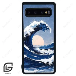 قاب گوشی سامسونگ اس 10 (Galaxy S10 ) طرح موج کد 2443