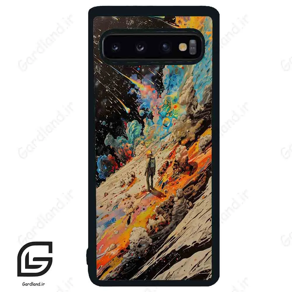 قاب گوشی سامسونگ اس 10 (Galaxy S10 ) طرح فضانورد کد 2450
