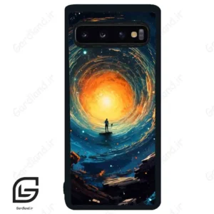 قاب گوشی سامسونگ اس 10 (Galaxy S10 ) طرح اسمان کد 2457