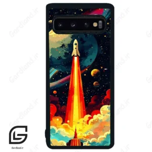قاب گوشی سامسونگ اس 10 (Galaxy S10 ) طرح موشک کد 2463