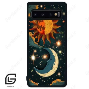 قاب گوشی سامسونگ اس 10 (Galaxy S10 ) طرح ماه کد 2474
