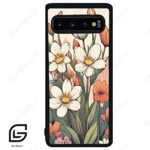 قاب گوشی سامسونگ اس 10 (Galaxy S10 ) طرح گل کد 2475