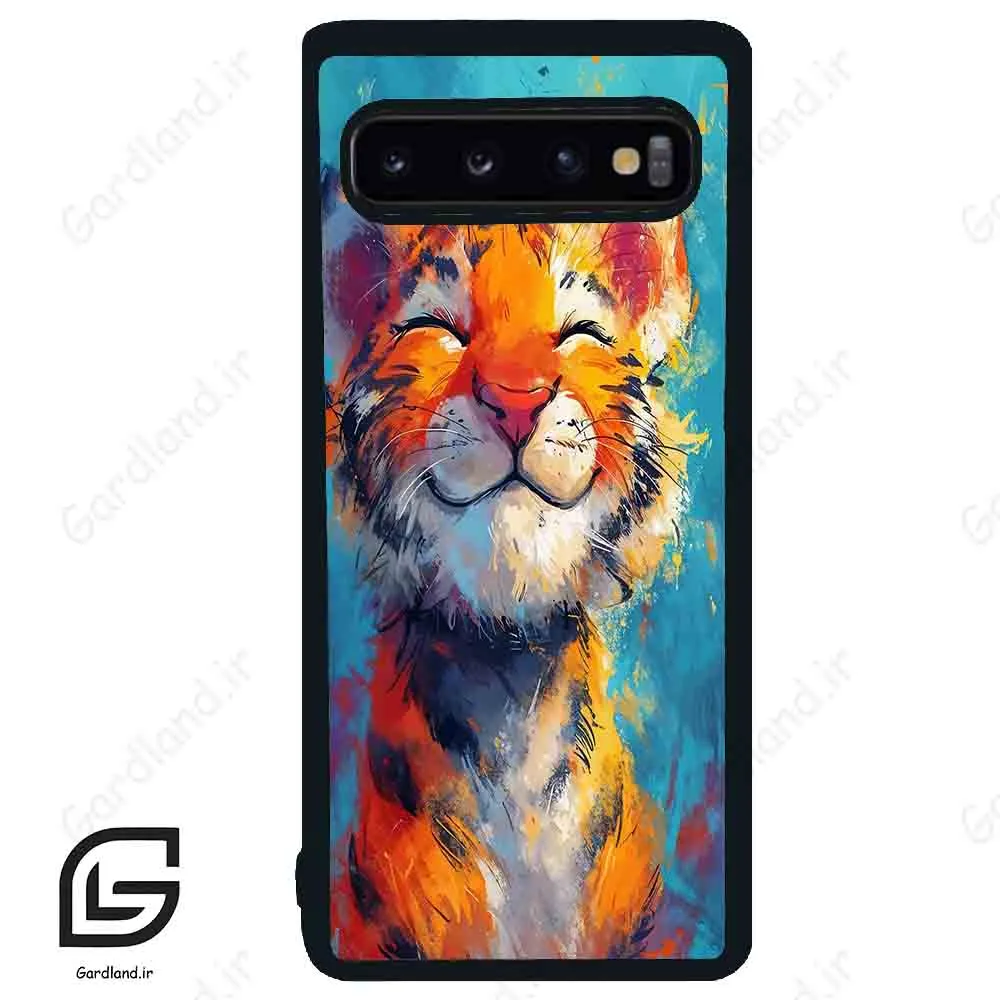 قاب گوشی سامسونگ اس 10 (Galaxy S10 ) طرح ببر کد 2480