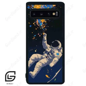 قاب گوشی سامسونگ اس 10 (Galaxy S10 ) طرح فضانورد کد 2484