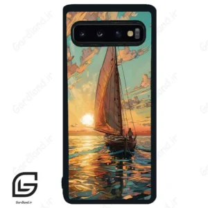 قاب گوشی سامسونگ اس 10 (Galaxy S10 ) طرح قایق کد 2485