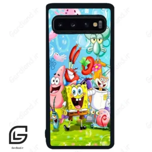 قاب گوشی سامسونگ اس 10 (Galaxy S10 ) طرح باب کد 2487