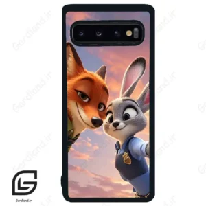 قاب گوشی سامسونگ اس 10 (Galaxy S10 ) طرح زوتوپیا کد 2495