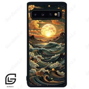 قاب گوشی سامسونگ اس 10 (Galaxy S10 ) طرح غروب کد 2505