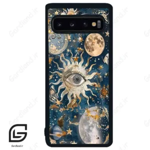 قاب گوشی سامسونگ اس 10 (Galaxy S10 ) طرح خورشید کد 2511