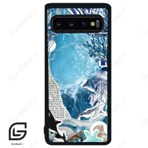 قاب گوشی سامسونگ اس 10 (Galaxy S10 ) طرح دریا کد 2516