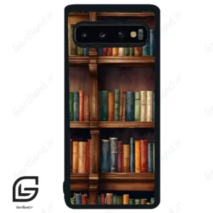 قاب گوشی سامسونگ اس 10 (Galaxy S10 ) طرح کتابخانه کد 2527