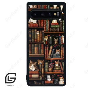 قاب گوشی سامسونگ اس 10 (Galaxy S10 ) طرح کتابخانه کد 2532
