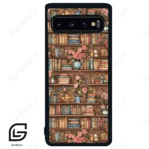 قاب گوشی سامسونگ اس 10 (Galaxy S10 ) طرح کتابخانه کد 2535