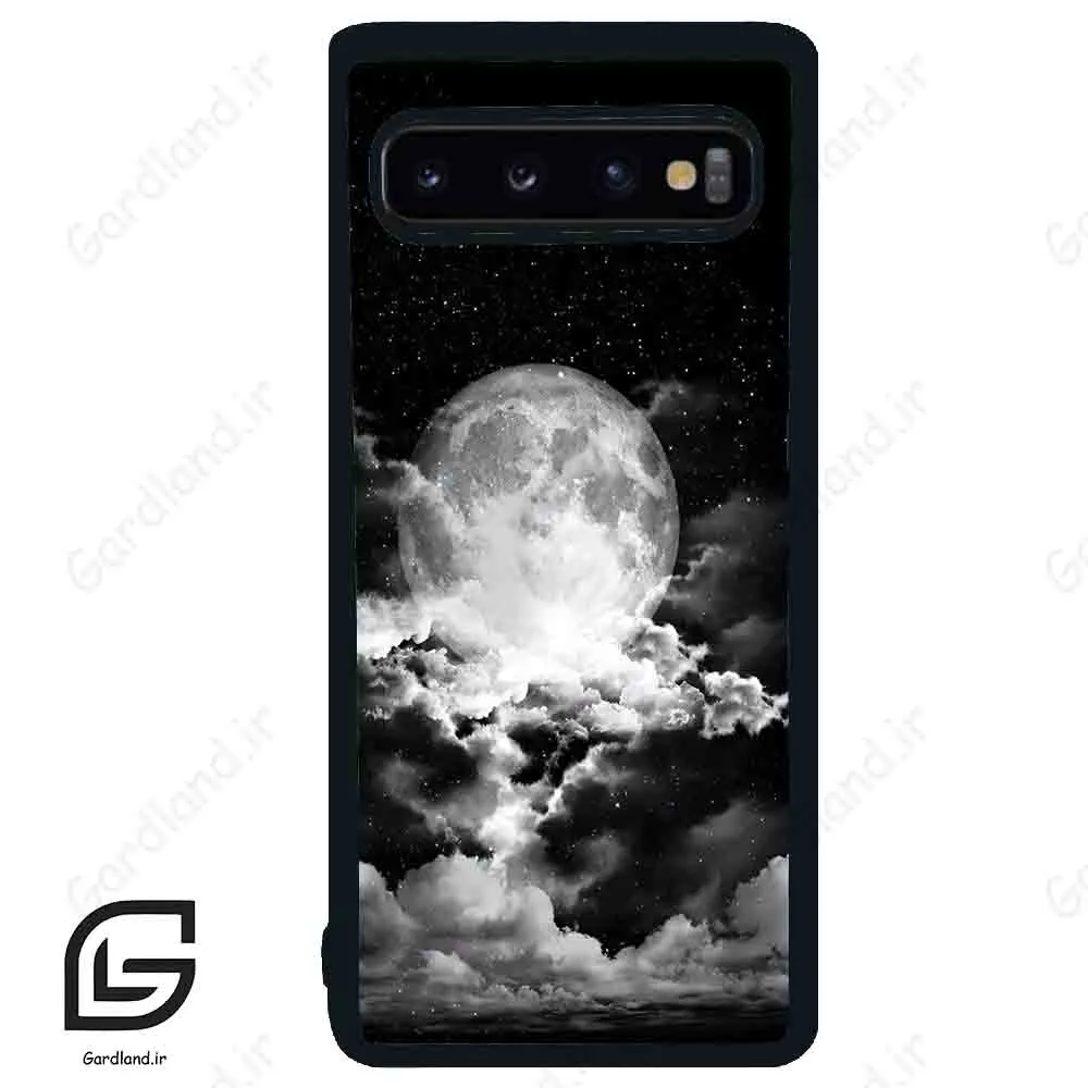 قاب گوشی سامسونگ اس 10 (Galaxy S10 ) طرح ماه کد 2544
