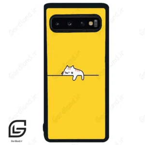 قاب گوشی سامسونگ اس 10 (Galaxy S10 ) طرح گربه کد 2550