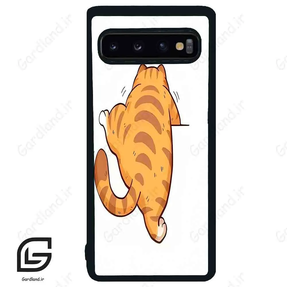 قاب گوشی سامسونگ اس 10 (Galaxy S10 ) طرح گربه کد 2553