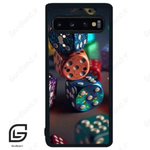 قاب گوشی سامسونگ اس 10 (Galaxy S10 ) طرح تاس کد 2556