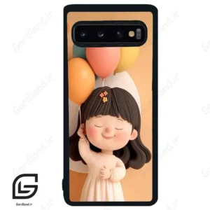 قاب گوشی سامسونگ اس 10 (Galaxy S10 ) طرح دختر کد 2568