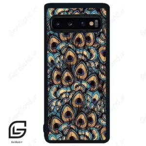قاب گوشی سامسونگ اس 10 (Galaxy S10 ) طرح طاووس کد 2572
