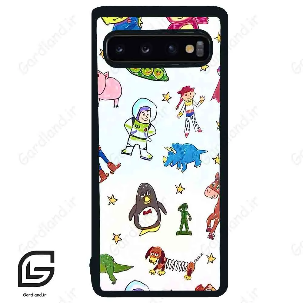 قاب گوشی سامسونگ اس 10 (Galaxy S10 ) طرح انیمیشن کد 2588