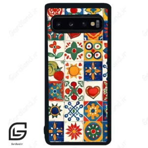 قاب گوشی سامسونگ اس 10 (Galaxy S10 ) طرح کاشی کد 2594
