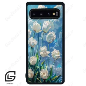 قاب گوشی سامسونگ اس 10 (Galaxy S10 ) طرح گل کد 2597