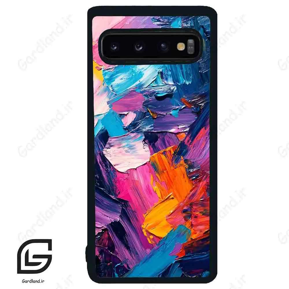 قاب گوشی سامسونگ اس 10 (Galaxy S10 ) طرح رنگی کد 2598
