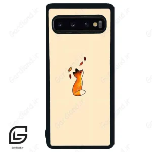 قاب گوشی سامسونگ اس 10 (Galaxy S10 ) طرح روباه کد 2612