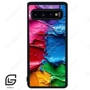 قاب گوشی سامسونگ اس 10 (Galaxy S10 ) طرح رنگی کد 2618