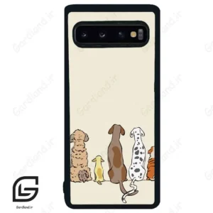 قاب گوشی سامسونگ اس 10 (Galaxy S10 ) طرح سگ کد 2630