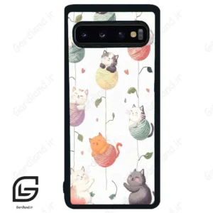 قاب گوشی سامسونگ اس 10 (Galaxy S10 ) طرح گربه کد 2633