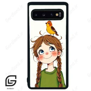 قاب گوشی سامسونگ اس 10 (Galaxy S10 ) طرح دختر کد 2640