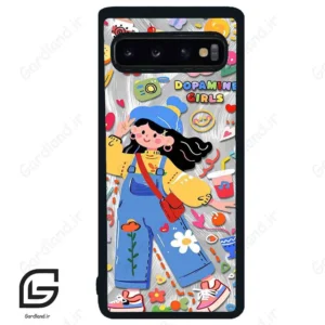 قاب گوشی سامسونگ اس 10 (Galaxy S10 ) طرح دخترانه کد 2642