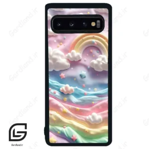 قاب گوشی سامسونگ اس 10 (Galaxy S10 ) طرح رنگارنگ کد 2656