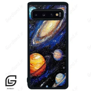 قاب گوشی سامسونگ اس 10 (Galaxy S10 ) طرح فضا کد 2657