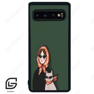 قاب گوشی سامسونگ اس 10 (Galaxy S10 ) طرح دخترانه کد 2672