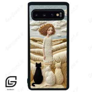 قاب گوشی سامسونگ اس 10 (Galaxy S10 ) طرح دخترانه کد 2679