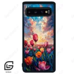 قاب گوشی سامسونگ اس 10 (Galaxy S10 ) طرح گل کد 2687