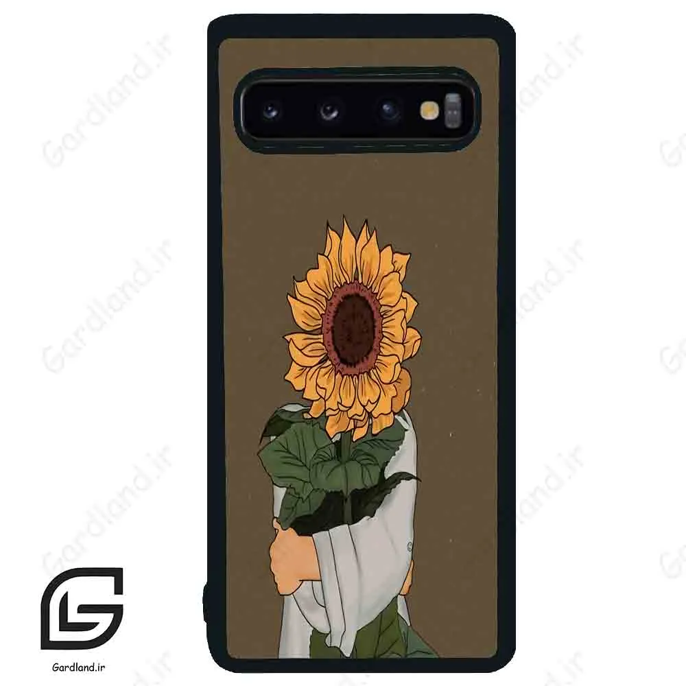 قاب گوشی سامسونگ اس 10 (Galaxy S10 ) طرح افتابگردان کد 2688