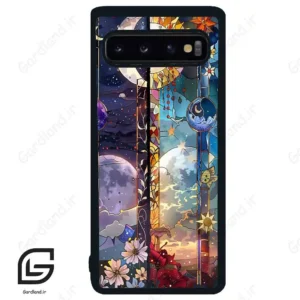 قاب گوشی سامسونگ اس 10 (Galaxy S10 ) طرح ماه کد 2695