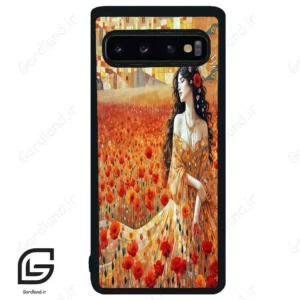 قاب گوشی سامسونگ اس 10 (Galaxy S10 ) طرح دختر کد 2703