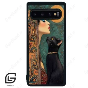 قاب گوشی سامسونگ اس 10 (Galaxy S10 ) طرح خاتون کد 2712