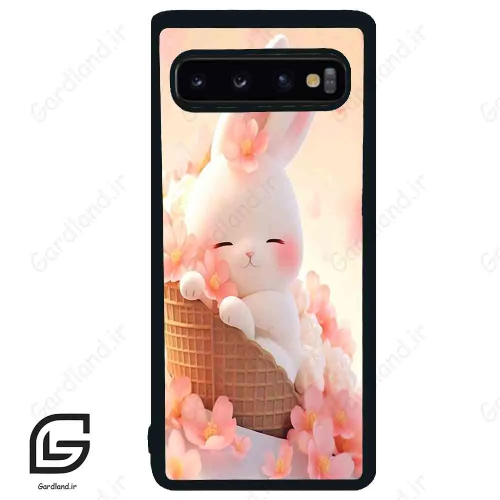 قاب گوشی سامسونگ اس 10 (Galaxy S10 ) طرح خرگوش کد 2720