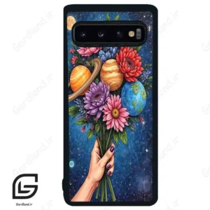 قاب گوشی سامسونگ اس 10 (Galaxy S10 ) طرح گل کد 2731