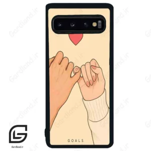 قاب گوشی سامسونگ اس 10 (Galaxy S10 ) طرح عشق کد 2738