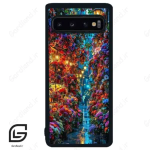 قاب گوشی سامسونگ اس 10 (Galaxy S10 ) طرح گل کد 2794